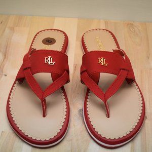 Ralph Lauren thong sandals